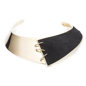 Vintage Polished Metal Collar